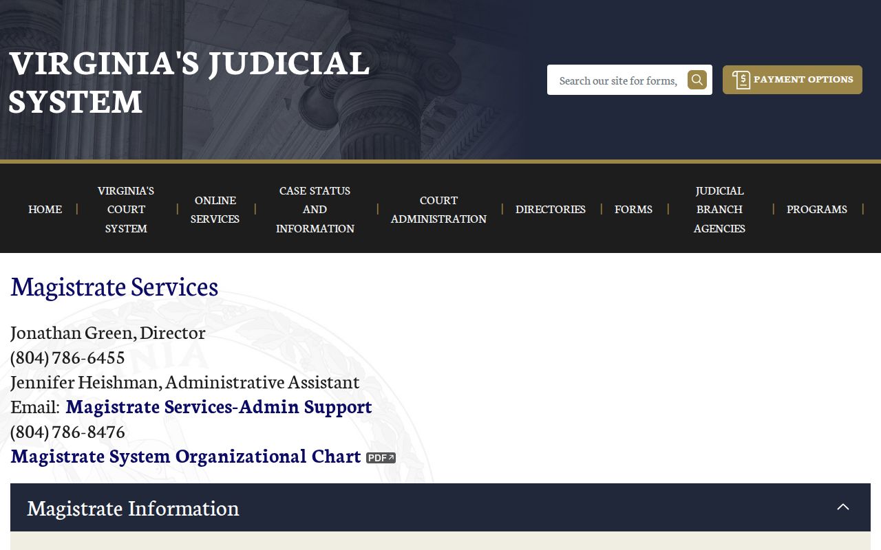 Southampton County arrest warrant, summons, and search warrant magistrate process